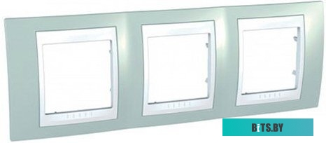 Рамка Schneider Electric Unica MGU6.006.570 (морская волна/слоновая кость)