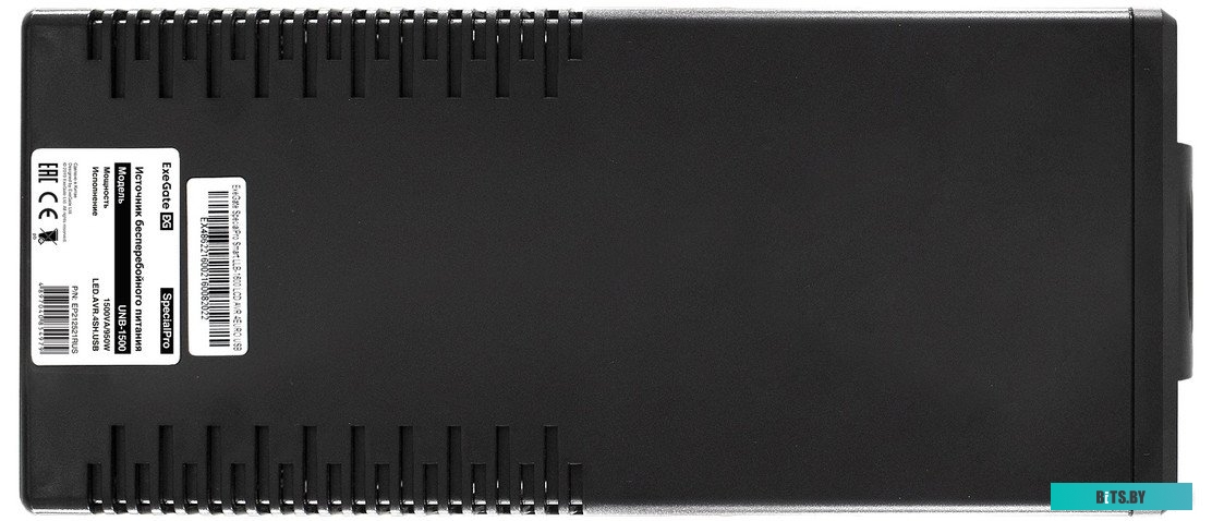 Источник бесперебойного питания (ИБП) ExeGate SpecialPro UNB-1500.LED.AVR.4SH.USB EP212521RUS