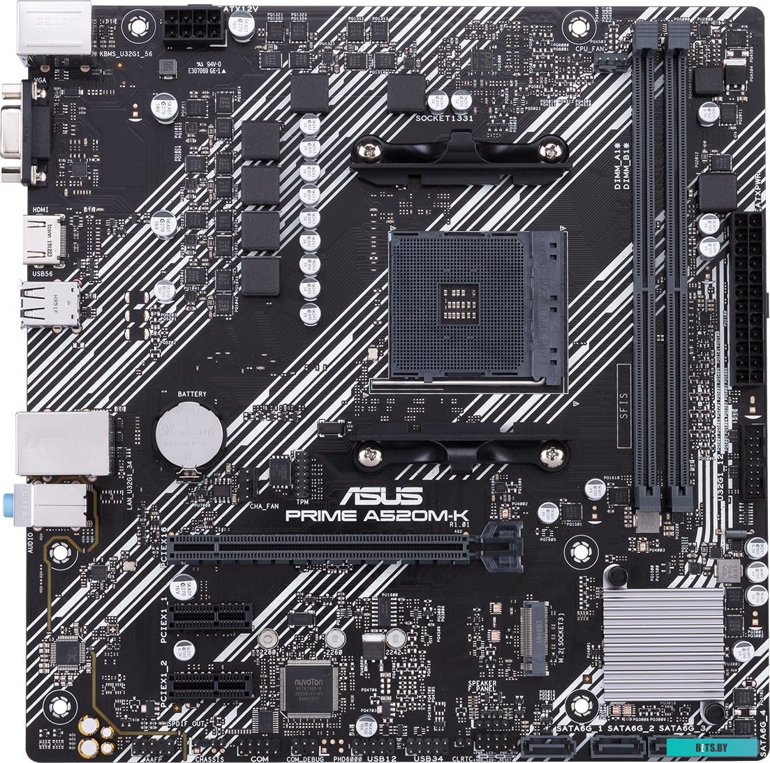 Материнская плата ASUS Prime A520M-K