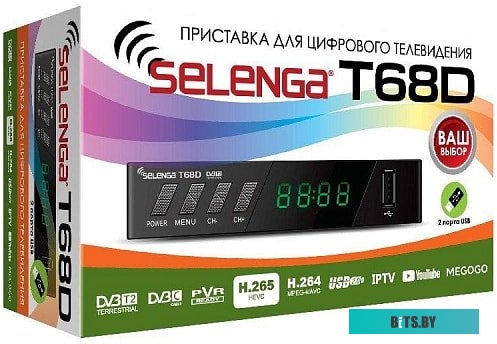 Приемник цифрового ТВ Selenga T 68D <Т68D>