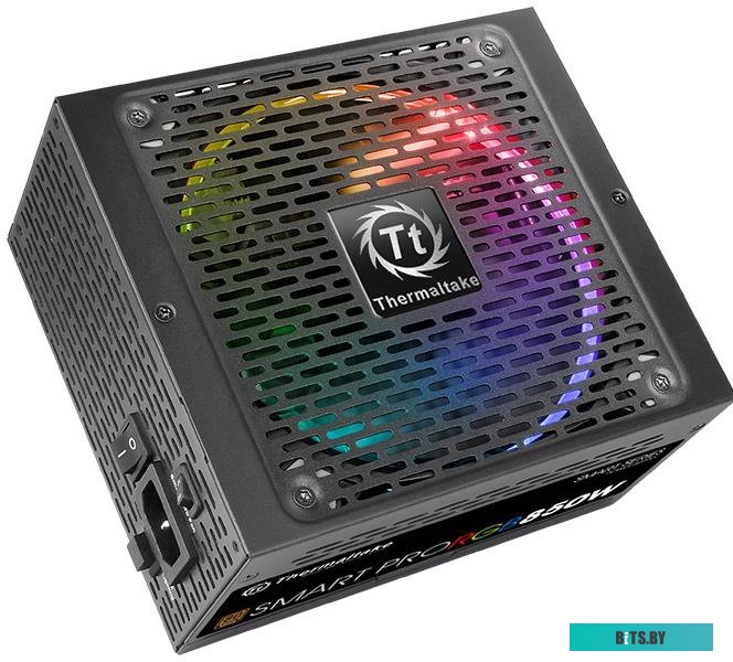 Блок питания Thermaltake PS-SPR-0850FPCBEU-R, SMART PRO/Fully Modular/850W/ATX 2.3 & EPS 2.92/A-PFC/14cm RGB Fan/EU/80Plus Bronze RTL