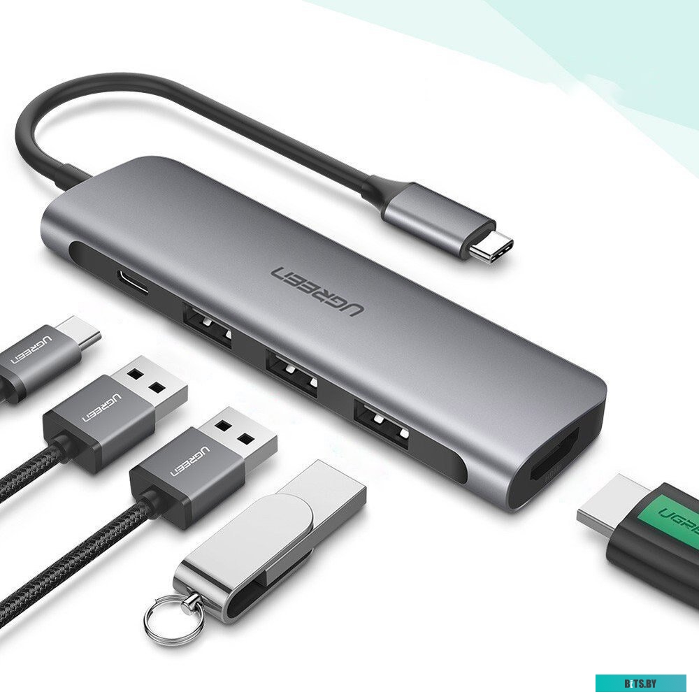 Концентратор USB (Хаб) Ugreen CM136 50209