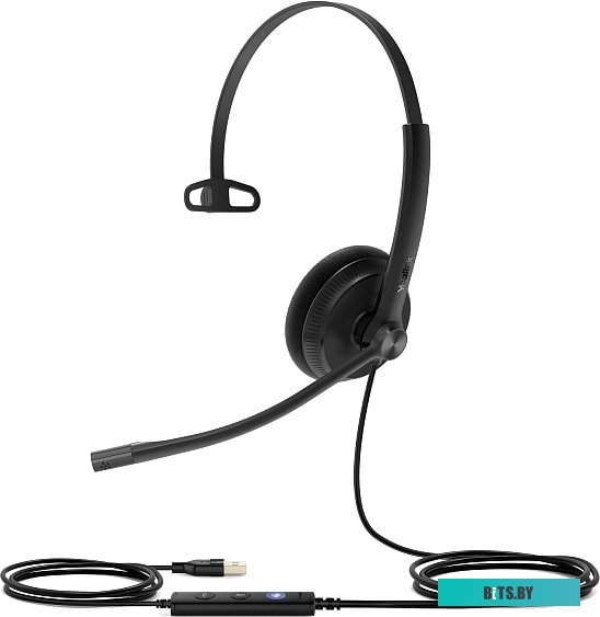Наушники (Гарнитура) 
Yealink UH34 Lite Mono UC