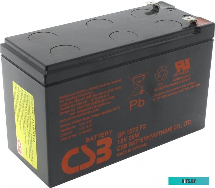 Аккумулятор для ИБП CSB Battery GP1272 28W F2 (12В/7.2 А·ч) <6055>