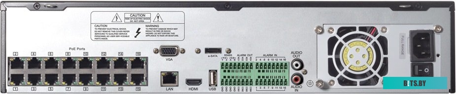 Видеорегистратор Provision-ISR NVR8-32800F-16P(2U)