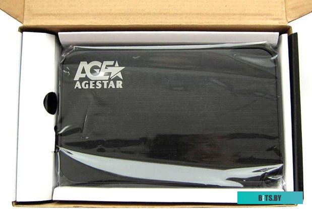 Бокс для накопителей 3.5" AgeStar 3UB3A8-6G Black