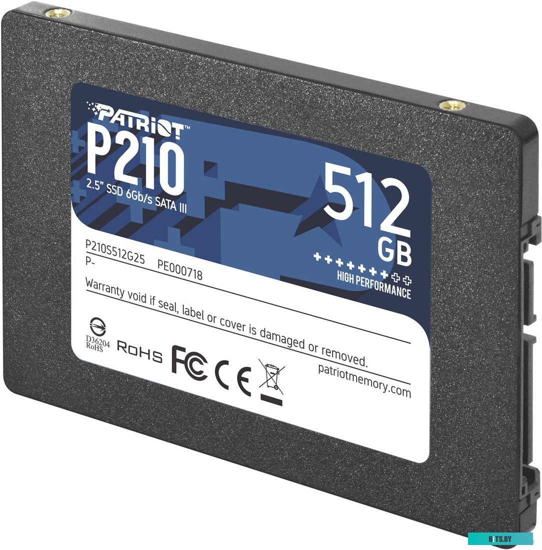SSD Накопитель Patriot P210 512Gb P210S512G25