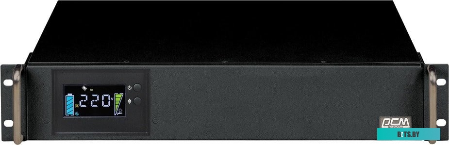 Источник бесперебойного питания (ИБП) Powercom King Pro RM KIN-1200AP LCD RM