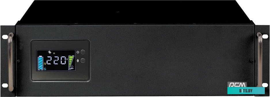 Источник бесперебойного питания (ИБП) Powercom King Pro RM KIN-3000AP LCD RM