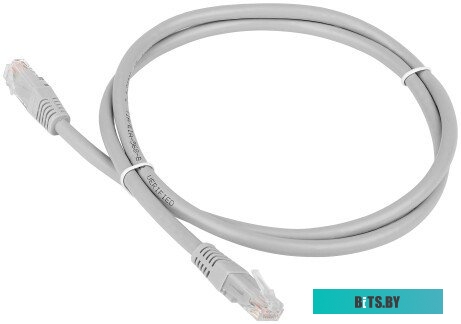 Патч-корд TWT TWT-45-45-2.0/6-GY, 2.0 м, серый