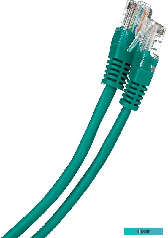 Патч-корд литой Aopen /Qust  UTP кат.5е 0,5м зеленый <ANP511_0.5M_G>