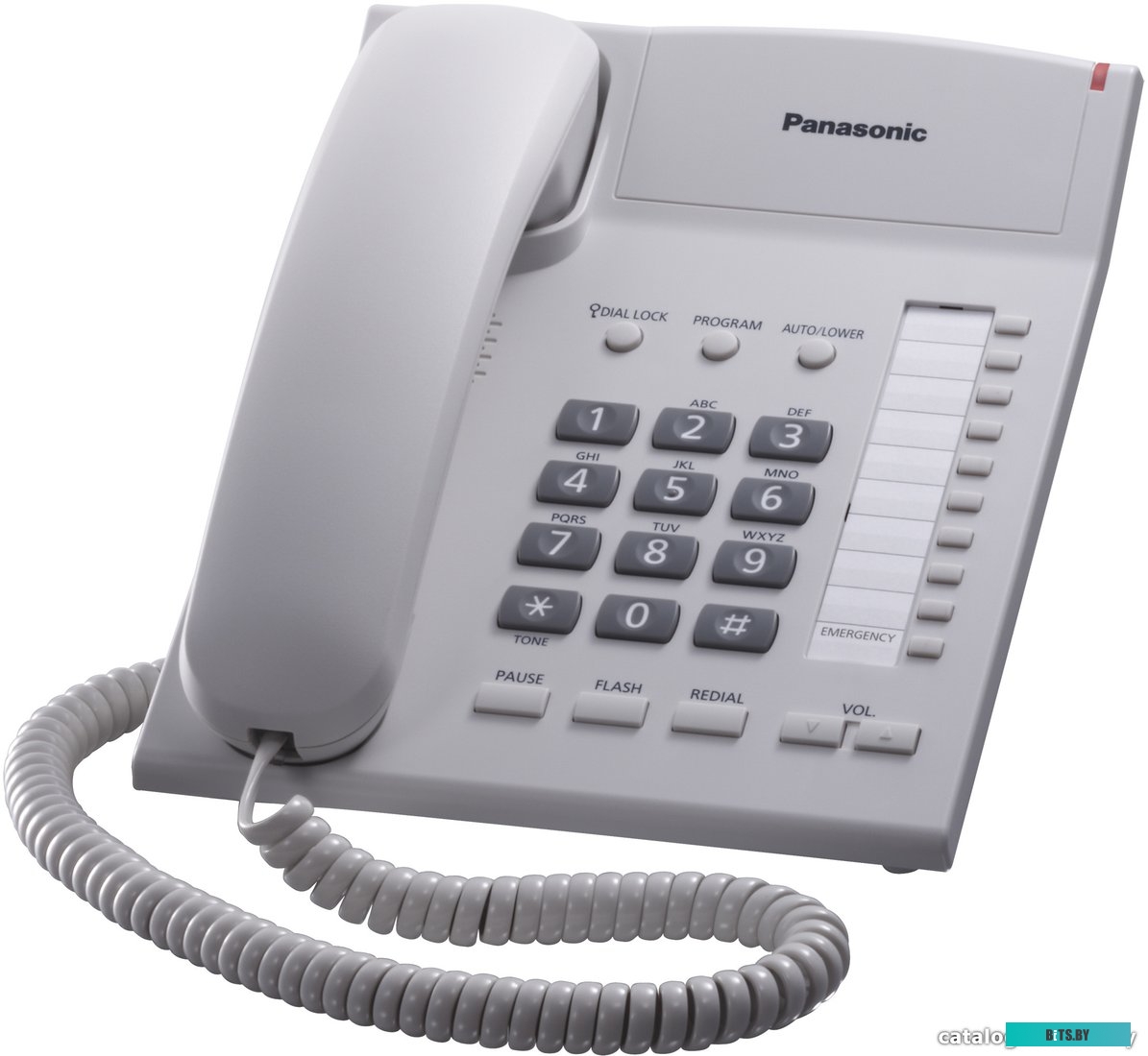 Проводной телефон Panasonic KX-TS2382RUB (черный)