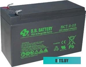 Аккумулятор для ИБП B.B. Battery BC7.2-12 (12В/7 А·ч)
