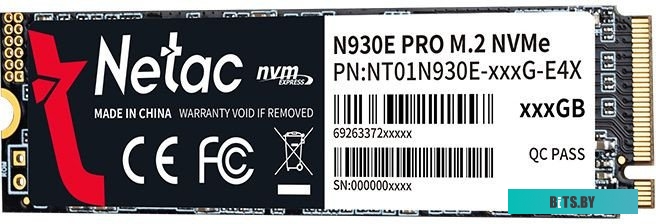 SSD Накопитель Netac N930E PRO 512GB NT01N930E-512G-E4X