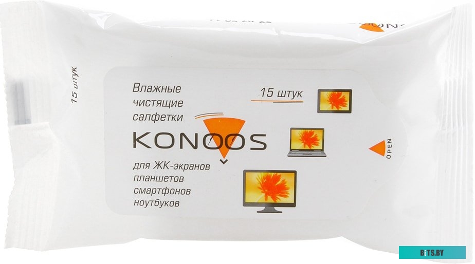 Влажные салфетки Konoos KSN-15