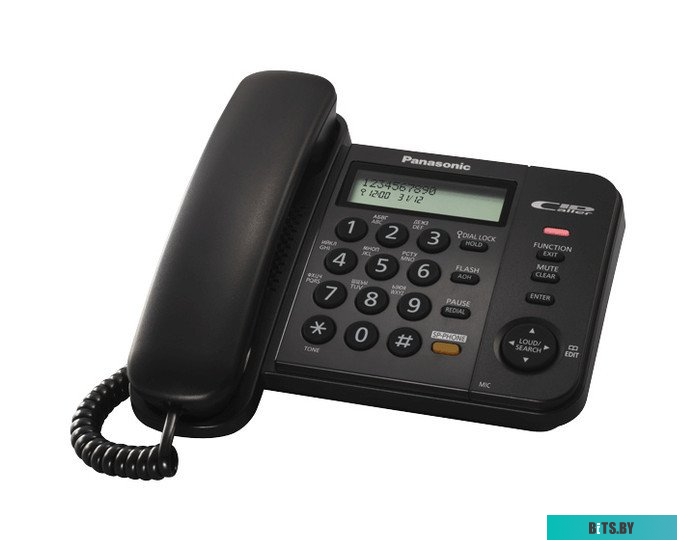Проводной телефон Panasonic KX-TS2358RUB (черный)