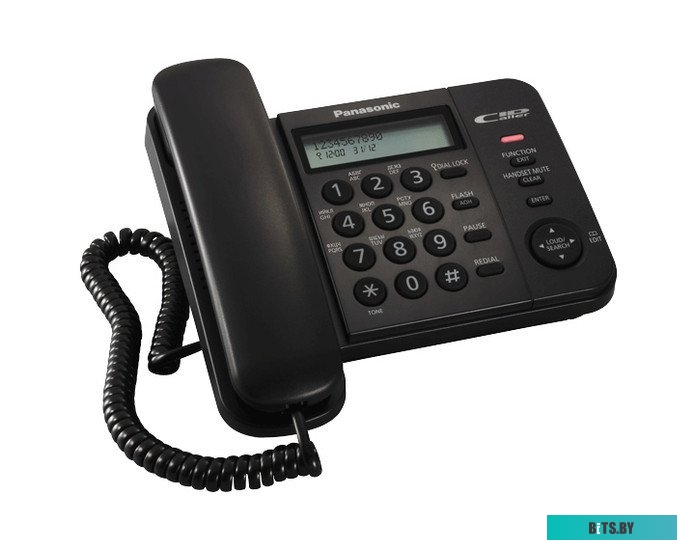 Проводной телефон Panasonic KX-TS2358RUB (черный)