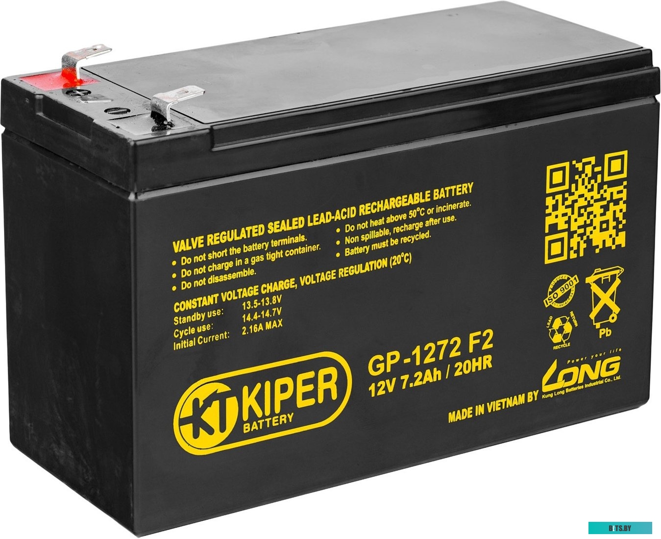 Аккумулятор для ИБП Kiper GP-1272 F2 (12В/7.2 А·ч) <7447>