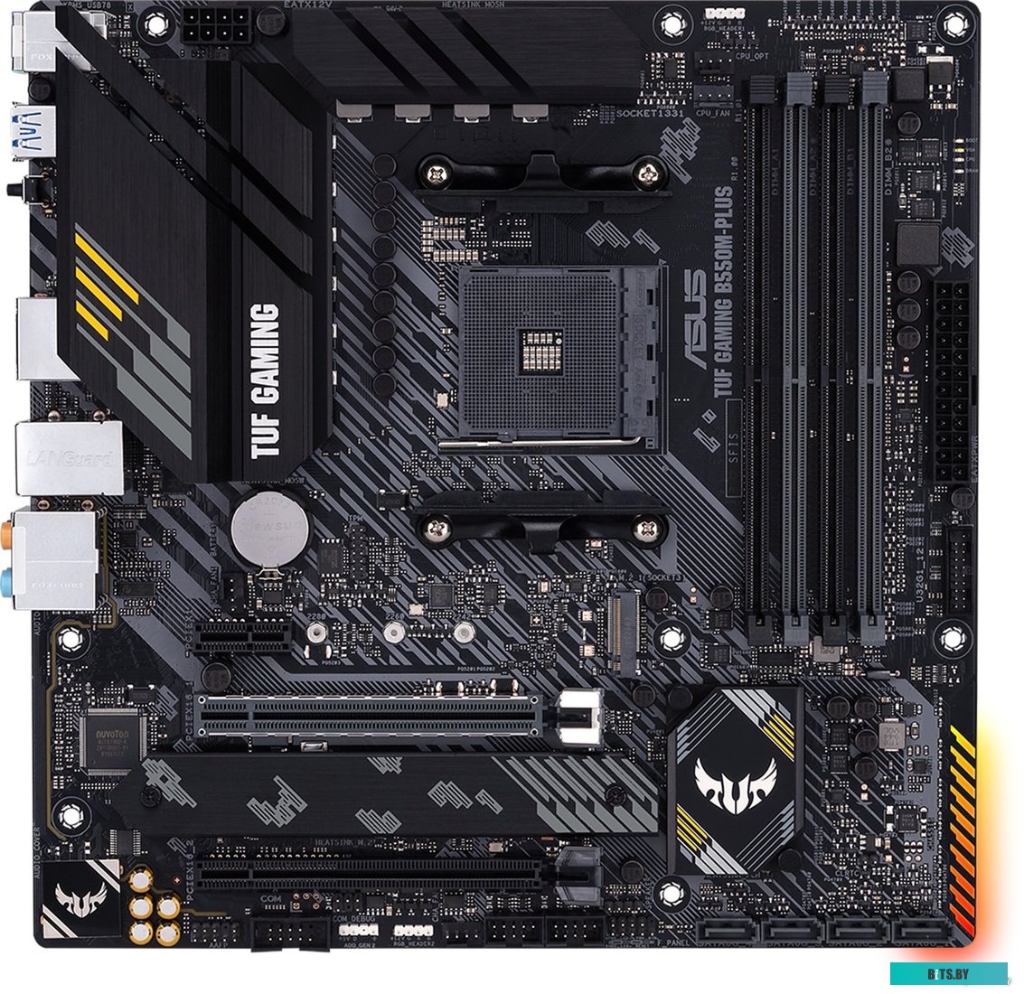 Материнская плата Asus TUF GAMING B550M-PLUS (4x DDR4-4400)