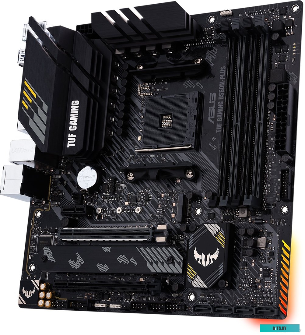 Материнская плата Asus TUF GAMING B550M-PLUS (4x DDR4-4400)
