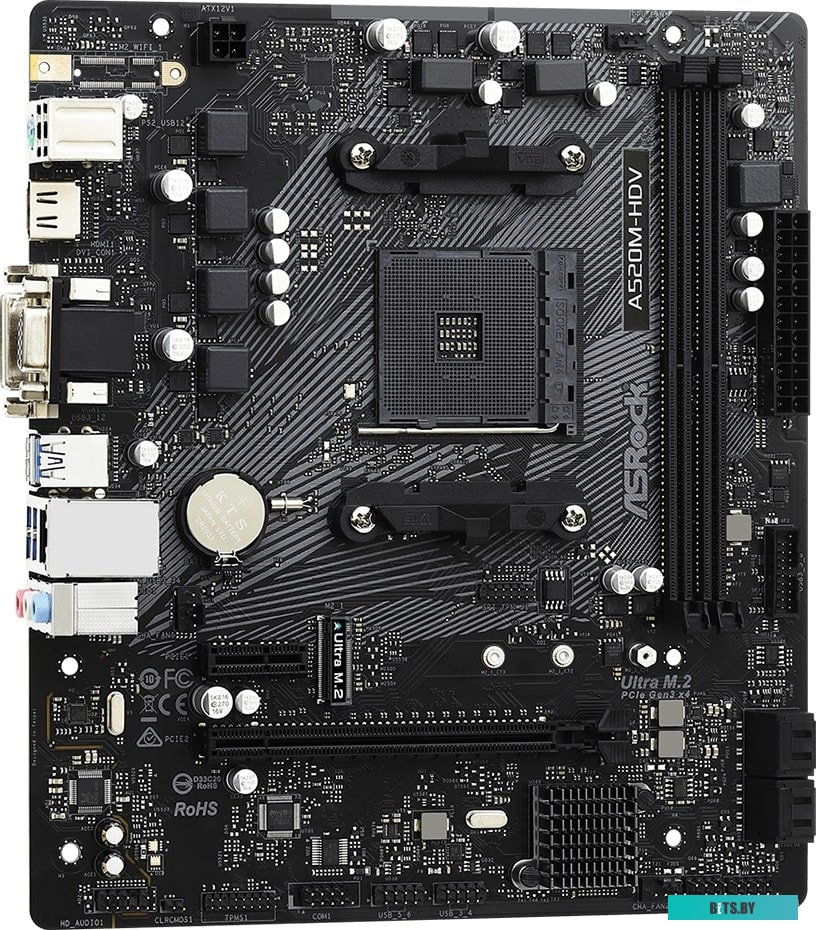 Материнская плата ASRock A520M-HDV