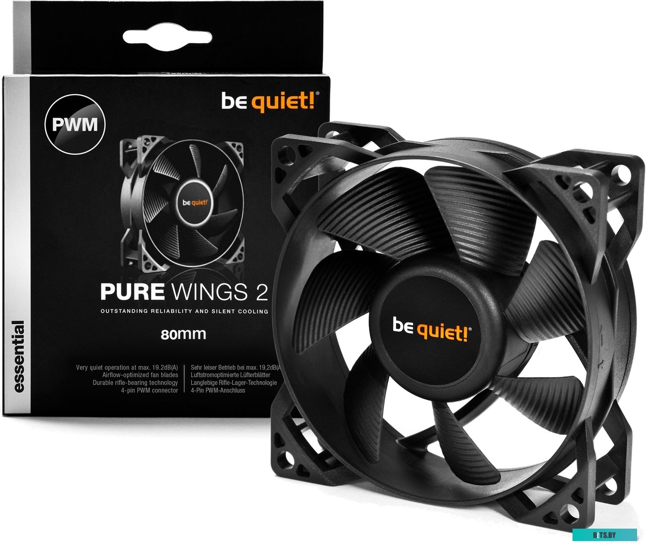Кулер be quiet! Pure Wings 2 80mm PWM <BL037>