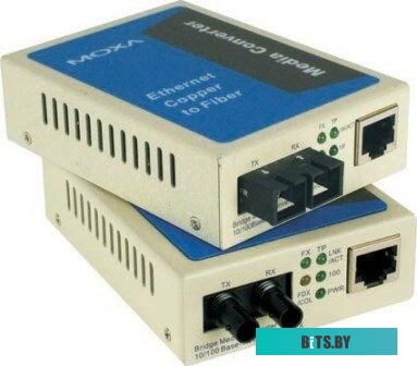 Индустриальный конвертер MOXA ME51-S-SC, 1 Port 10/100BaseT(X) - 1 Port 100BaseFX (SM, SC), от 0 до 60°C