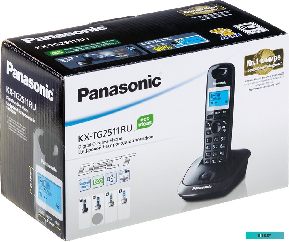Радиотелефон Panasonic KX-TG2511RUM