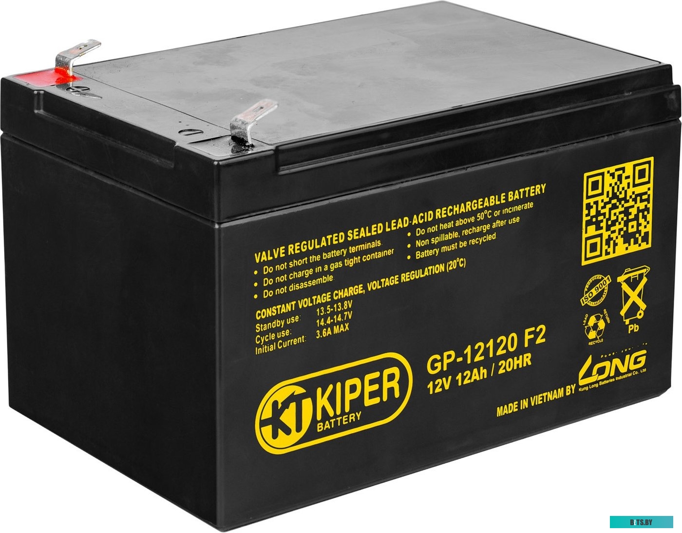 Аккумулятор для ИБП Kiper GP-12120 F2 (12В/12 А·ч) <7449>