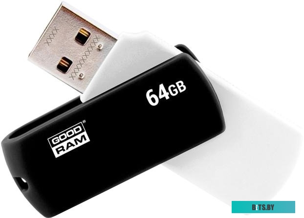 USB накопитель (Флешка) GoodRam UCO2 64GB (черный/белый) <UCO2-0640KWR11>