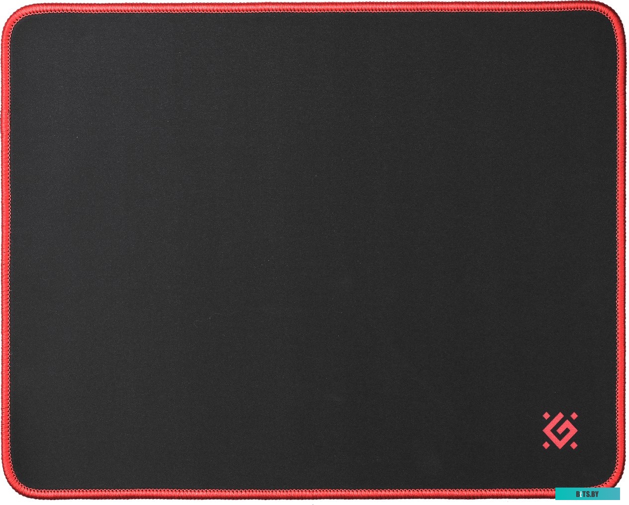 Игровой коврик Defender Black M, 360x270x3 мм, ткань+резина