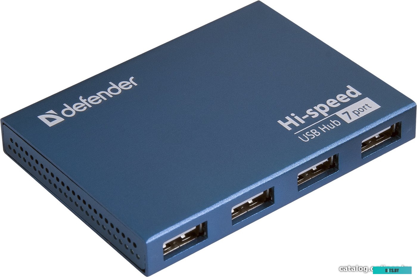 83505 Универсальный USB разветвитель Defender Septima Slim USB2.0, 7портов,блок питания 2A