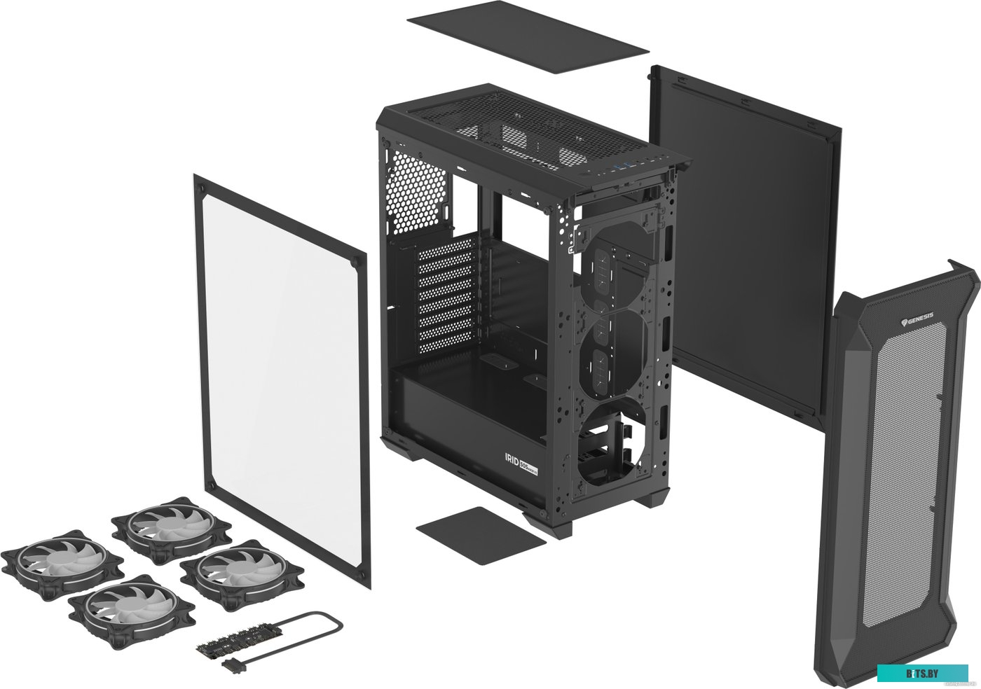 Корпус Genesis Irid 505 ARGB NPC-1518