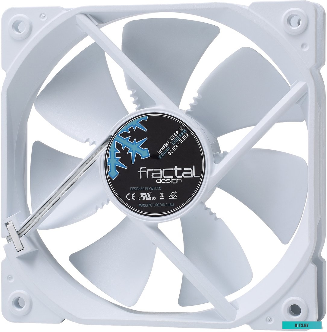 Вентилятор для корпуса Fractal Design Dynamic X2 GP-12 (белый) <FD-FAN-DYN-X2-GP12-WTO>