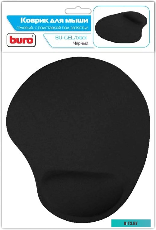 Коврик Buro BU-GEL (черный) <817304>