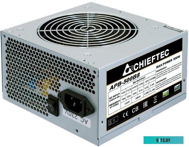Блок питания 500W Chieftec APB-500B8 Value APFC OEM