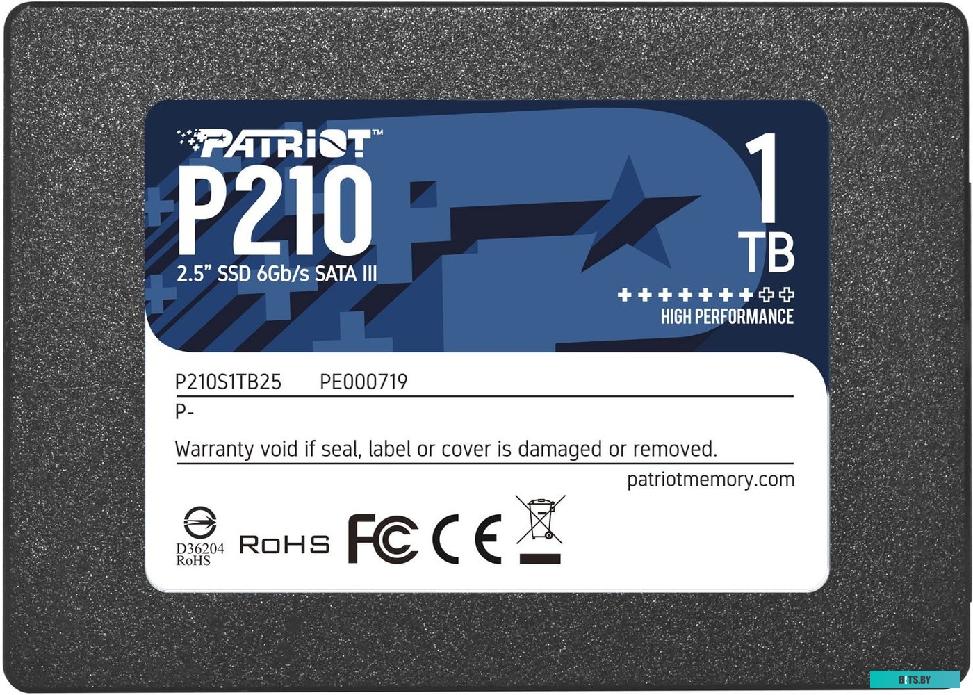 SSD Накопитель Patriot P210 1Tb P210S1TB25