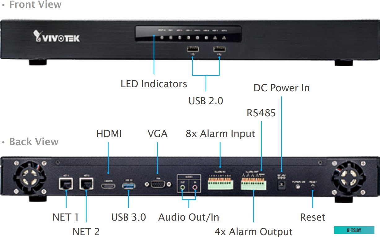 Видеорегистратор Vivotek ND9441 <100141310G>