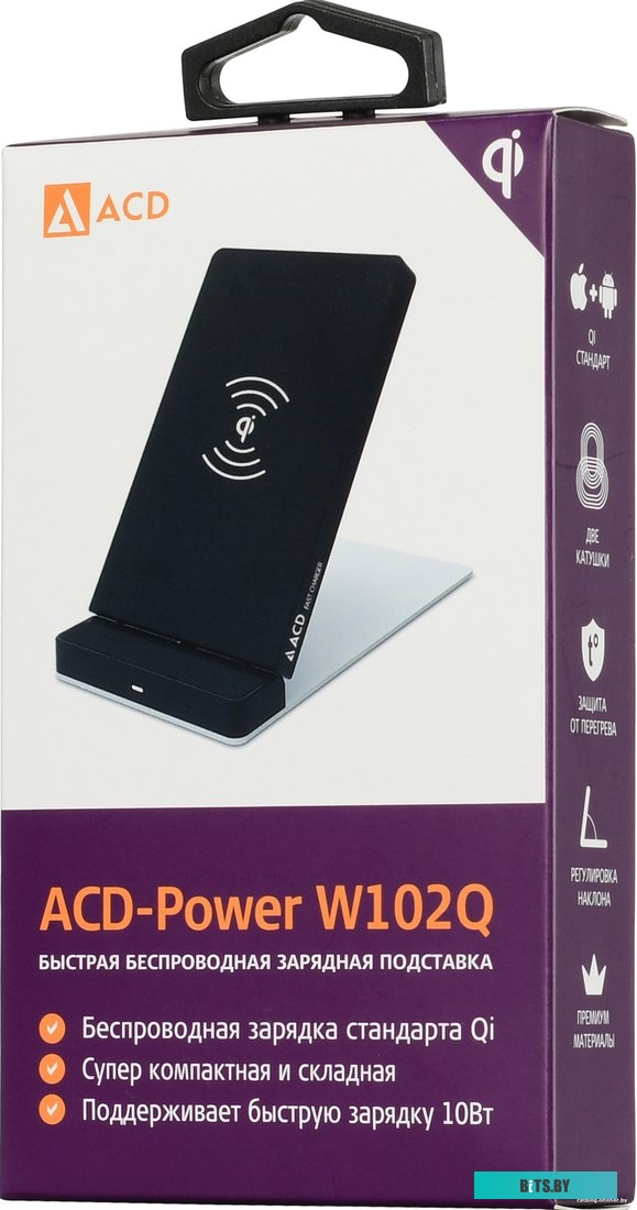 Беспроводное зарядное ACD ACD-W102Q-F1B