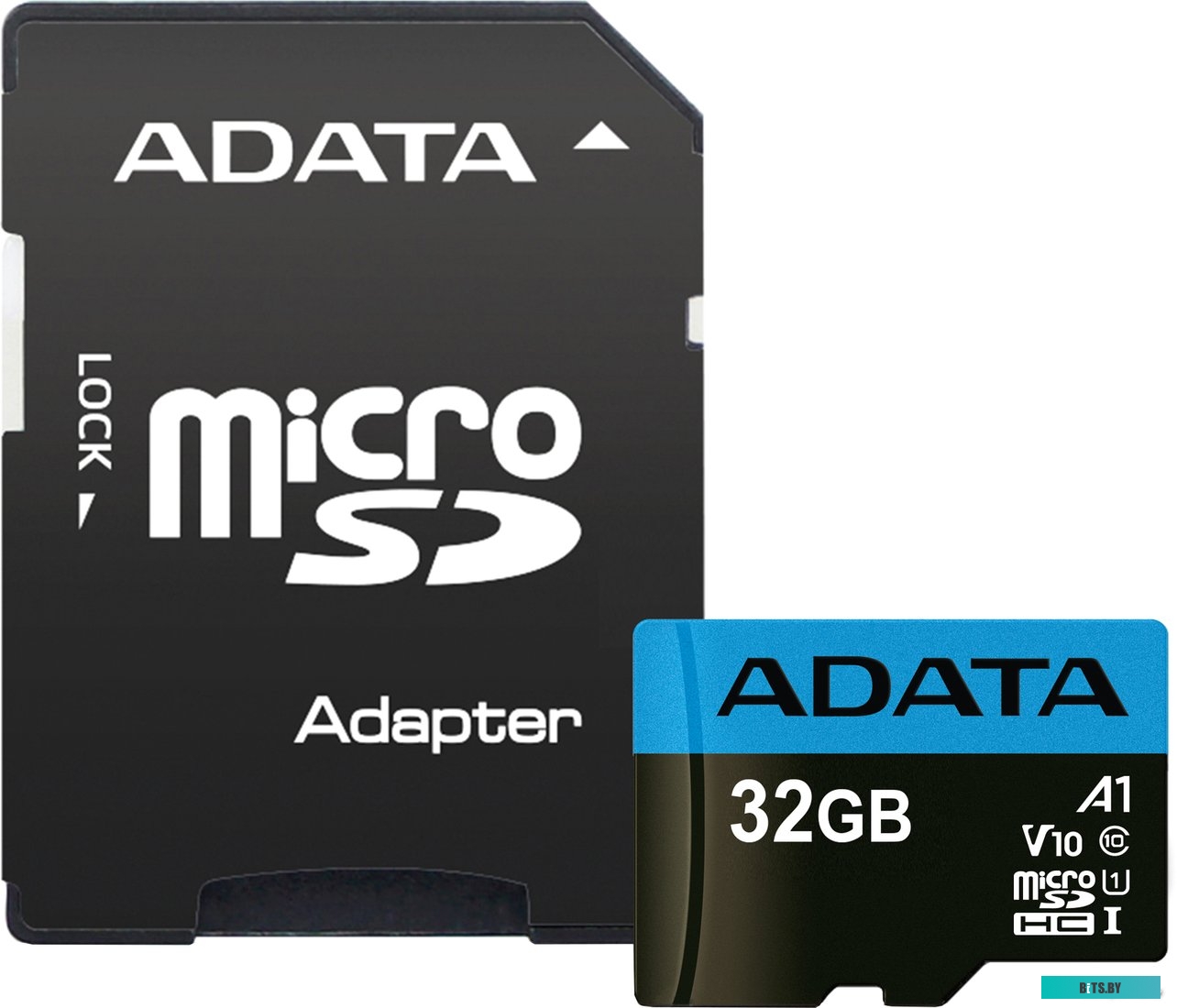 Карта памяти ADATA Premier AUSDH32GUICL10A1-RA1 microSDHC 32GB (с адаптером)