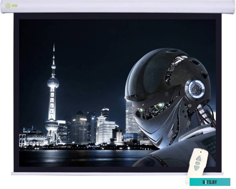 Экран для проекторов Cactus Motoscreen CS-PSM-124x221