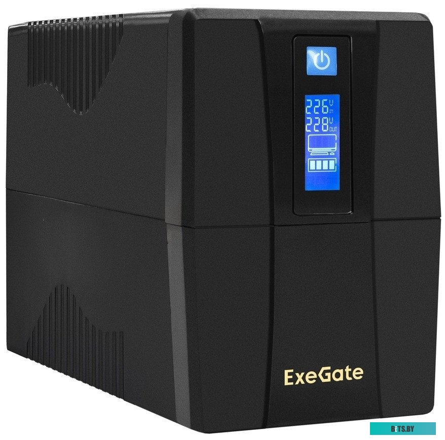 Источник бесперебойного питания (ИБП) ExeGate Power Smart ULB-800 LCD EP212517RUS