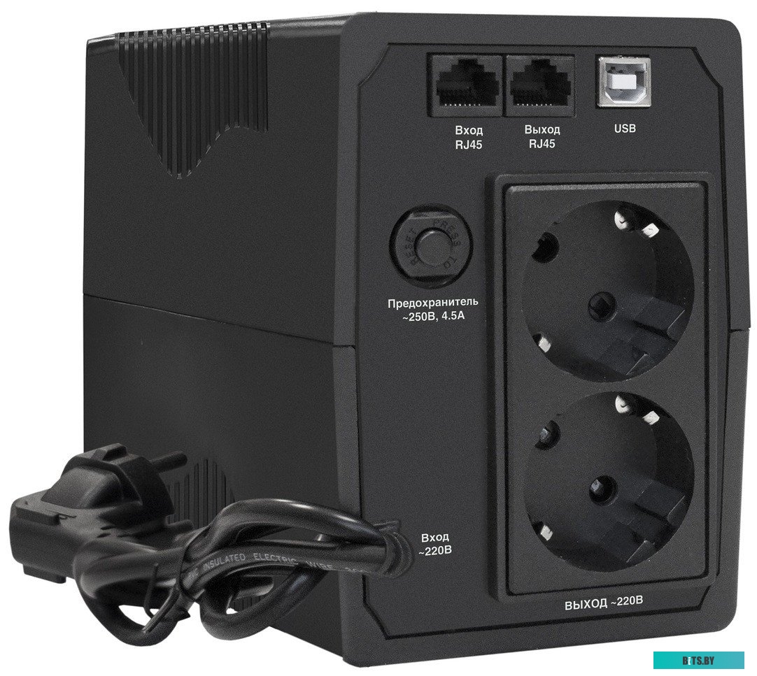 Источник бесперебойного питания (ИБП) ExeGate Power Smart ULB-800 LCD EP212517RUS
