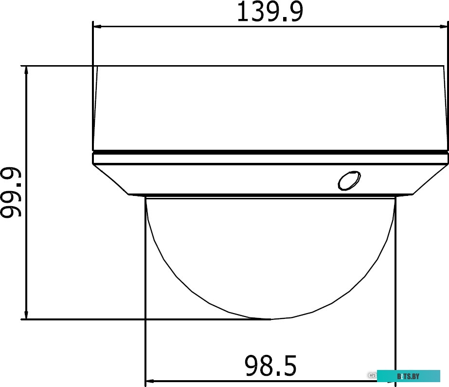 Купольная IP-камера Hikvision DS-2CD2722FWD-I 2.8~12mm