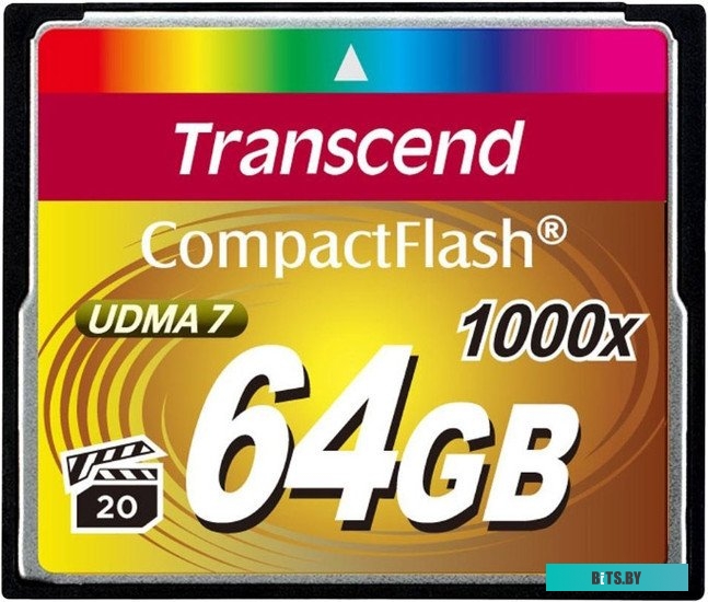 Карта памяти Transcend 1000x CompactFlash Ultimate 64GB (TS64GCF1000)