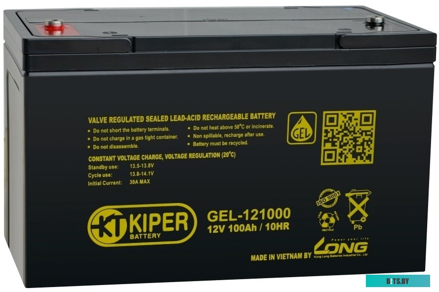 Аккумулятор для ИБП Kiper GEL-121000 (12В/100 А·ч) <8046>