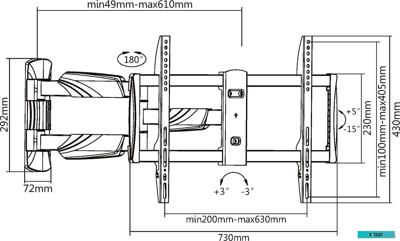 Кронштейн Ultramounts UM909 (черный)