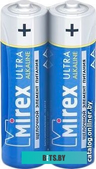 Батарейки Mirex Ultra Alkaline AA 2 шт LR6-S2
