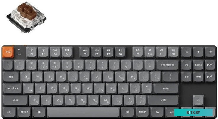 K1M-H3-RU Keychron K1 Max RGB K1M-H3-RU (Gateron Low Profile Brown 2.0)