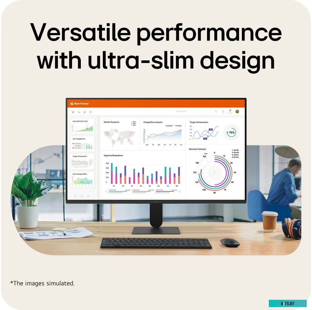 Монитор LG U4 27U411B-B